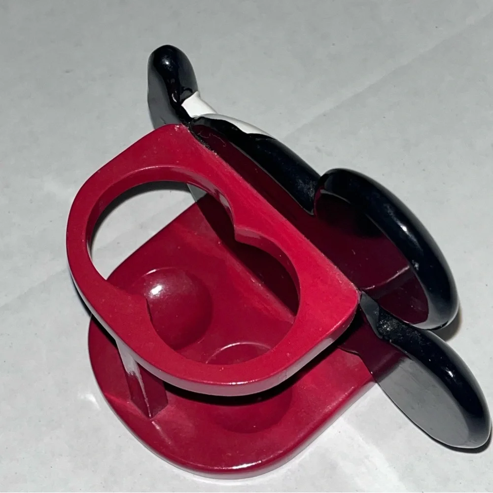 Disney Red and Black Mickey Mouse Toothbrush‎ Holder
